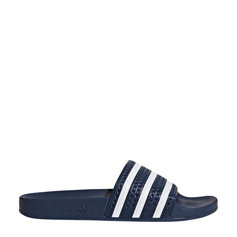 adidas slippers heren donkerblauw|adidas slippers nl.